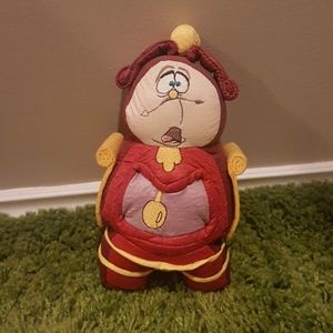 2/$20 Disney Cogsworth Plush
